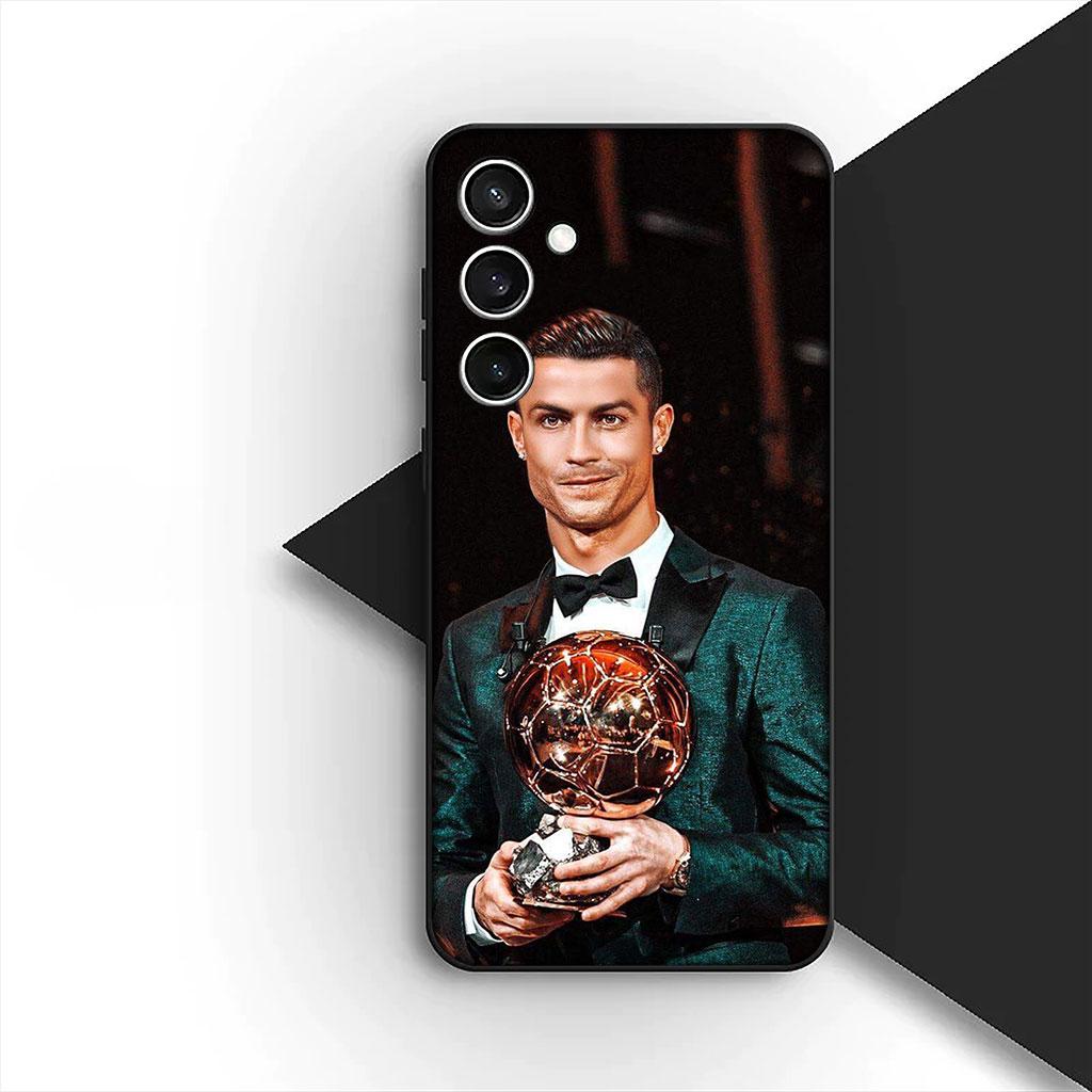 Phone Cover for Motorola Moto Edge 70 60 Fusion NEO Pro G Stylus G56 G96 G04 G05 20 Case  Soccer No7 King CR7s Football No 7