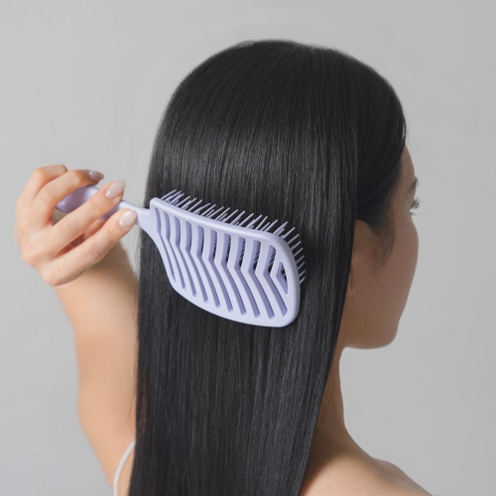 Glowbee Pu Ball Root Volume Hair Brush