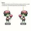 Acrylic Cartoon Adorable Car Rearview Mirror Accessory Colorful Interior Decor Hanging