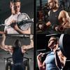 Heavy-Duty Lightweight Cotton Wrist Bands Adjustable Weightlifting Padded Grip Enhancing Deadlift Pull-Up Straps Gym Fitness
