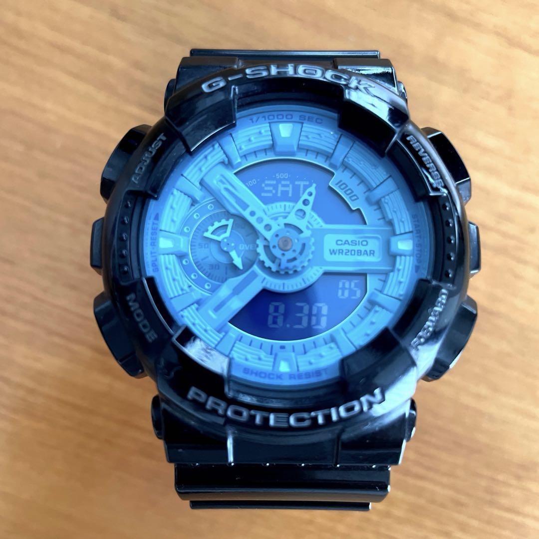 

[Б/У] CASIO G-SHOCK GA-110B Синий/Черный