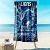 Raiders Pride Custom Name Text Personalized Beach Towel, Quick-drying, Easy to Care for, Suitable for Both Fitness and Beach Vacations,Sports Essentia
