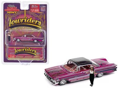 Racing Champions Chevrolet Impala SS 1960 Lowrider with Figure Racing Champions Lowriders Impala MiJo Limited Minicar 1/64 [item]