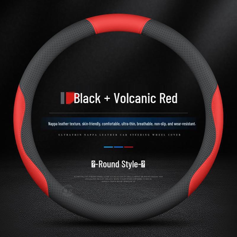 Nissan Sylphy 14th Gen Steering Wheel Cover - Anti-slip, Odorless, No-Sew Leather