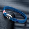 Edelstahl Hummer Federverschluss Doppelfaden Geflochtenes Seil Armband für Männer Frauen Paar Schmuck Geschenke