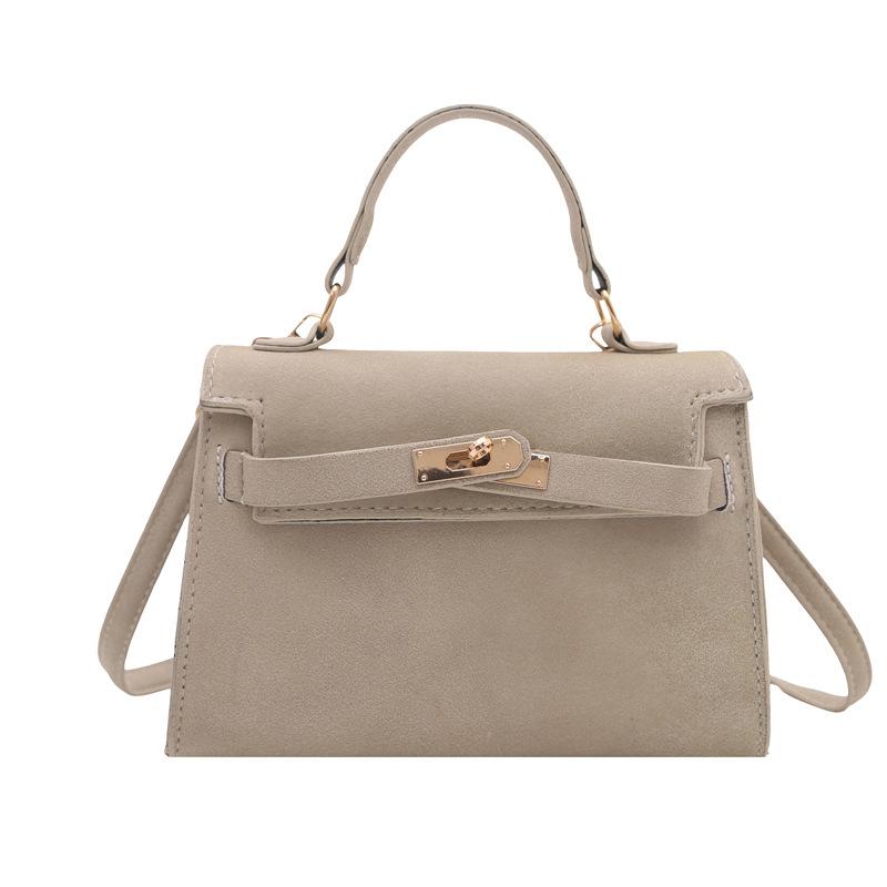 Borsa a tracolla quadrata piccola alla moda, nuova versione, portatile per ragazza, borsa messenger con texture premium