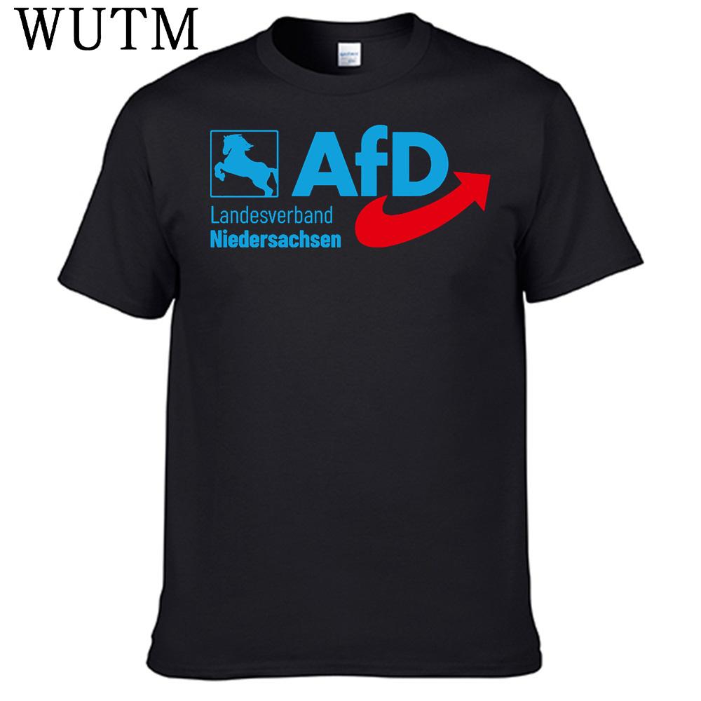 Afd Deutschland T Shirt 100 Cotton Men Shirt
