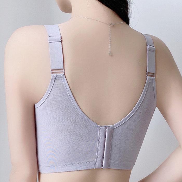 Tunn BH i stor storlek Dam Samla Push Up BH Slut Bröstet och Justera BH Spets D-kupa BH Fancy Underkläder