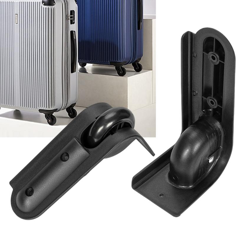 1 Pair Travel Luggages Wheels PVC Suitcase Wheels Replacement Luggages Spare Castor Perfect for Suitcase Replace