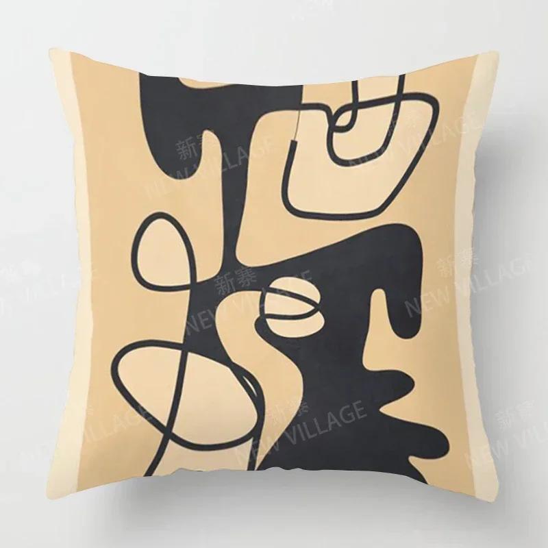Autumn Nordic Decor Fall Home Throw Pillow Cover Sofa Cushion Cover Modern Morandi