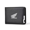 Men Wallet Leather Business Bank Card Coin Purse Card Holder Pocket For HONDA Hornet NT1100 CBR CB Shadow PCX VFR XADV Forza XK6