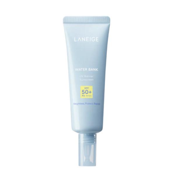 Laneige Water Bank UV Barrier Sunscreen SPF50+ PA++++ Hydrating Sun Cream 50ml