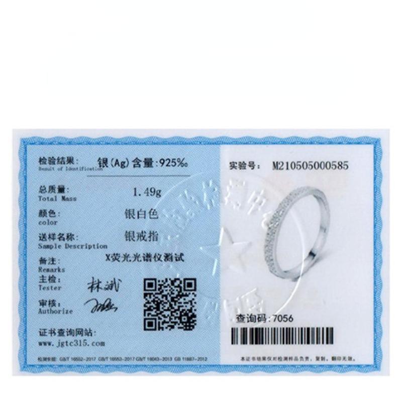 Tancise Classic 925 Sterling Silver  Zircon Ring Ladies Jewelry Wedding Promise Party Gift