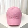 Trendy cool wear, spring and summer new products, embroidered letters, baseball cap, personalized peaked cap, sunscreen, sunshade, versatile