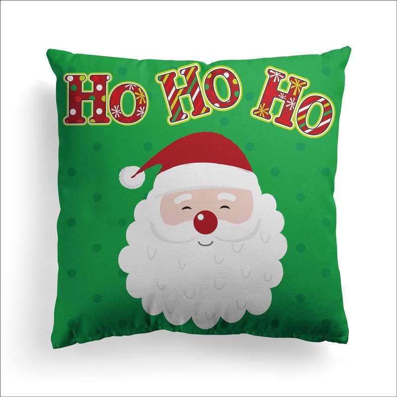 New Christmas Pillowcase Green Holiday Home Decoration Pillow Cushion Cover Pillow