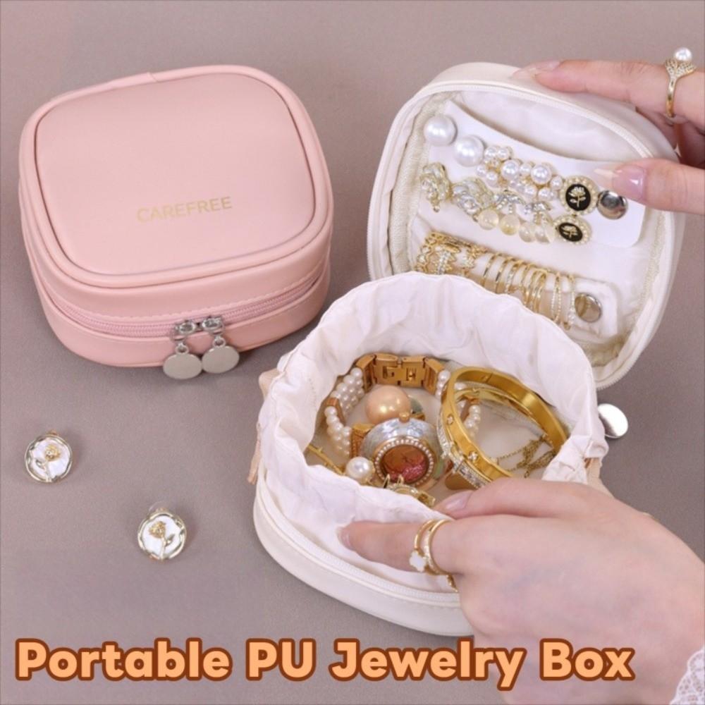 Organizer Travel Earrings Ring Sorting Bag Packing Bag Drawstring Storage Bag  Girls