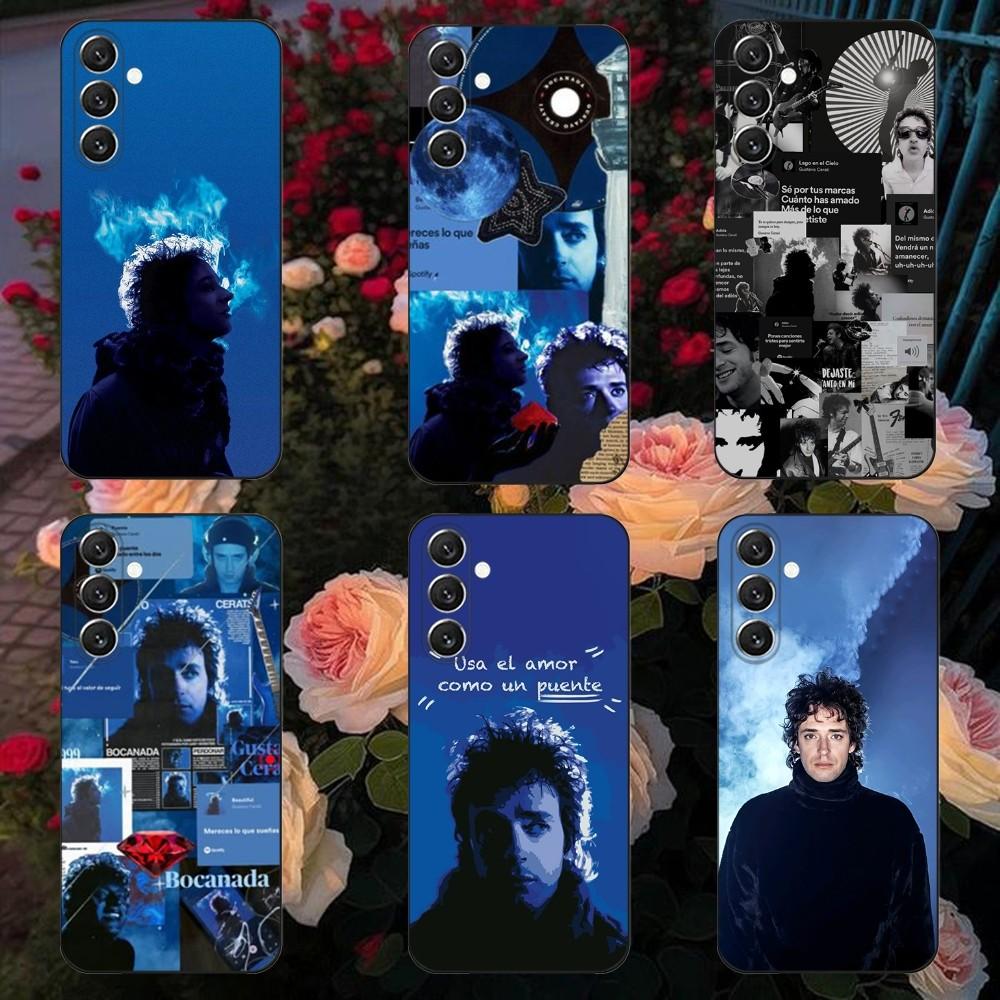 Gustavo Cerati Soda Stereo Phone Case For Samsung Galaxy A13,A21s,A22,A31,A32,A52,A53,A71,A80,A91 Soft Black Shell