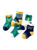 Children's Socks, Polyester Cotton, Boys' Cartoon Socks, Baby Socks