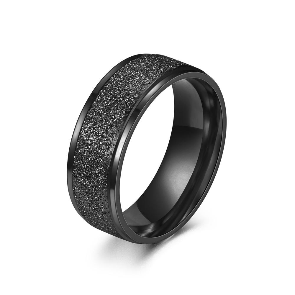 Lover Titanium Steel 8mm Ring Jewelry