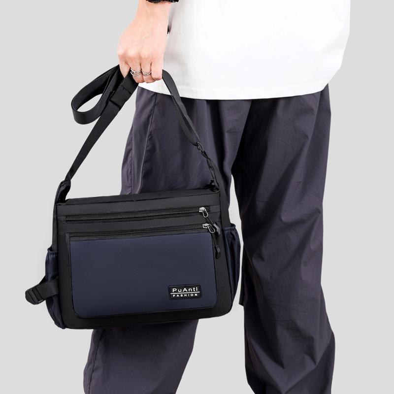 Fashion Waterproof Oxford Men's Messenger Bags Brand Designer Zipper Multifunctional Men's Shoulder Bags for Business