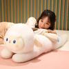 Niedliches liegendes Lamm Kissen Plüschtier Puppe kleines Schaf Puppe Mädchen beruhigende Stoffpuppe Geburtstagsgeschenk