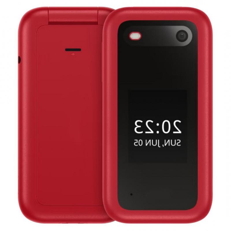 2,8-Zoll Senioren-Klapphandy - GSM Dual-SIM, 2G-Tastatur für Ältere