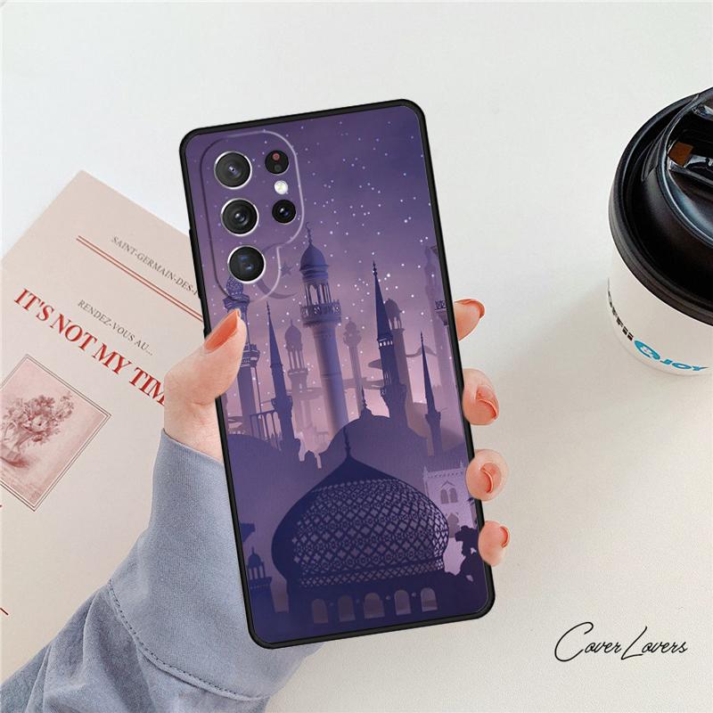 Muslimische Moschee Handyhülle Für Samsung Galaxy S24 S25 S23 S22 Ultra Note 10 20 Plus S20 S21 FE Hülle