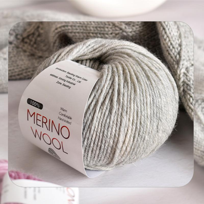 50g/Roll Clothing Material Scarf Soft Texture Yarn Crochet Projects Merino Wool Yarn Winter Multiple Options Available