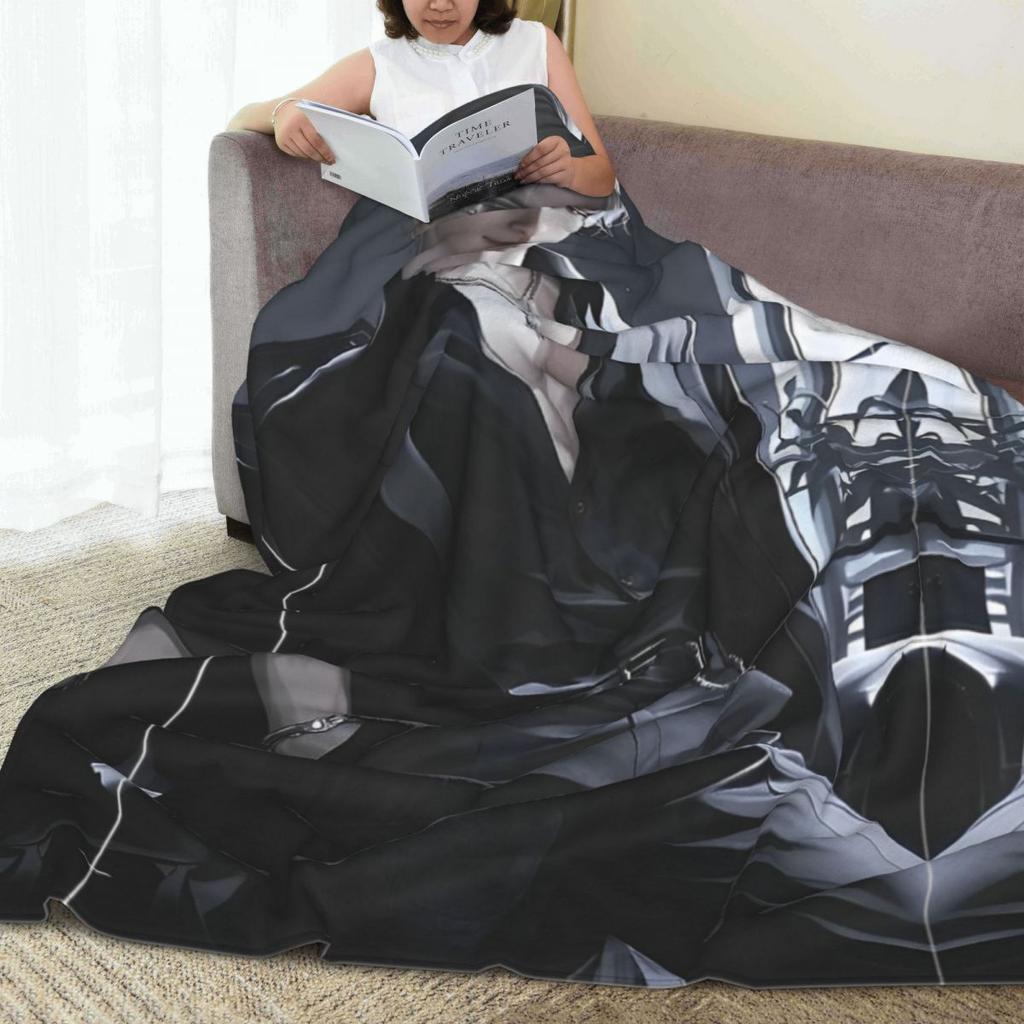 Sylus Love And Deepspace Art Blanket Cover Flannel Lightweight Throw Blankets for Car Sofa Couch Bedroom Quilt