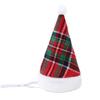 Chapéu de Cão Chapéu de Natal Listrado para Animais de Estimação Multicolorido Gato Cão Fantasia Chapéu para Cabeça Chapéus para Cães de Estimação para Decoração de Festa de Natal