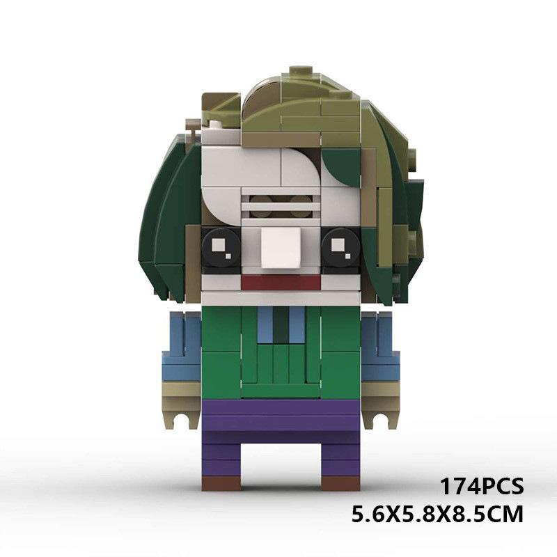 Building Block Compatible, Joker - Shirt Pack, Small Particle Building Block Assembly Model Intelligence, Ornament