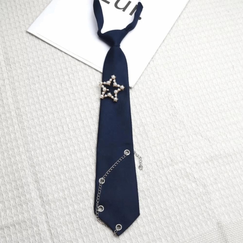 Tassels Star Tie Choker Shirt Tie Elegant Long Necktie JK Uniform Decoration