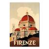 Italy Tuscany Florence City Travel Canvas Paintings Vintage Picture Kraft Posters Coated Wall Stickers Home Decoration Gift