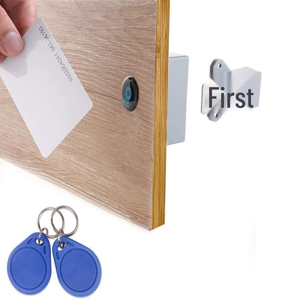 Invisible Electronic Cabinet Lock with RFID Card Swipe