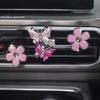 Car Interior Fresheners Diffuser Daisy Flower & Butterfly Vent Clip Car Air Outlet Perfume Decoration Clip