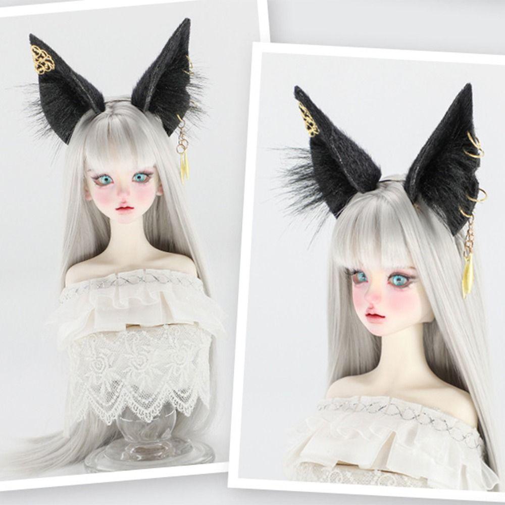 Hairband Simulated Animal Ear Hair Hoop Cute Headwear for Cotton Doll  Doll Hair Decoration