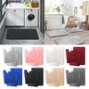 Set of 3 Bathroom Rugs Bath Mat Super Absorbent U-Shaped Shower Mat Machine Wash
