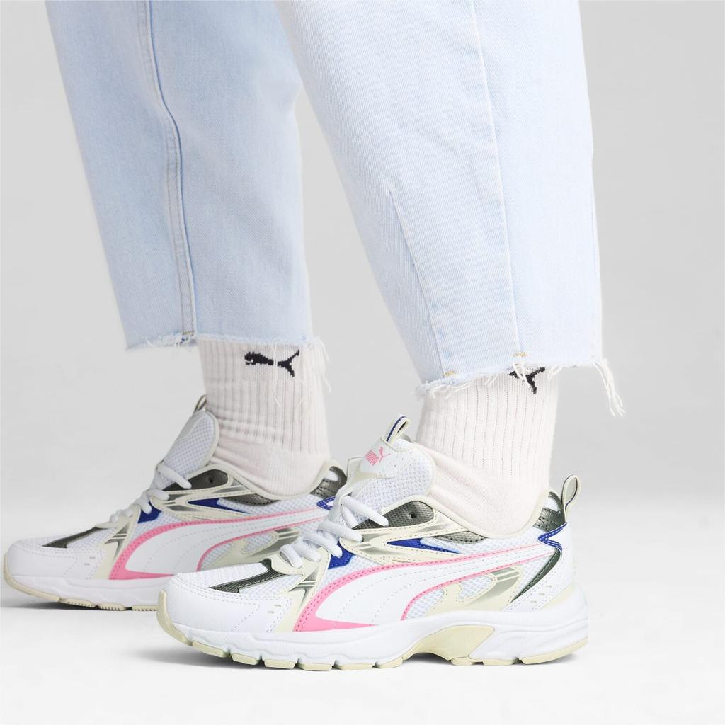 Puma Milenio Tech Women's Sneakers (392322) Vapor Gray/white/mauved Out