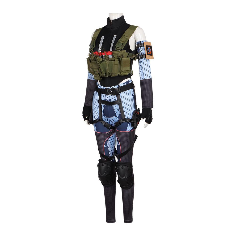Costume Cosplay Delta Force Action per Donna con Tessuto Spandex per Halloween ed Eventi di Giochi
