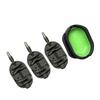 3+1 Set European Style Zinc Alloy Feeder Cage for Carp Fishing Bait Dispenser with Easy Setup Sturdy Design Saves Bait