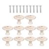 European Styles Round Cabinet Pull Solid Drawer Handle Kitchen Cabinet Knob For Wardrobe Dresser