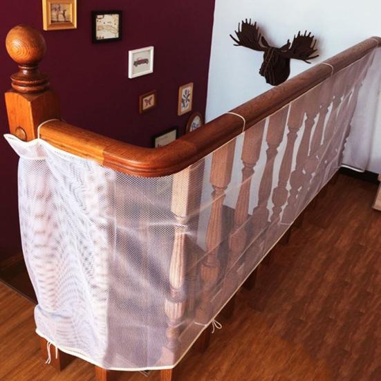Protezione per ringhiera per scale per balconi di casa, per la sicurezza dei bambini, addensare la rete