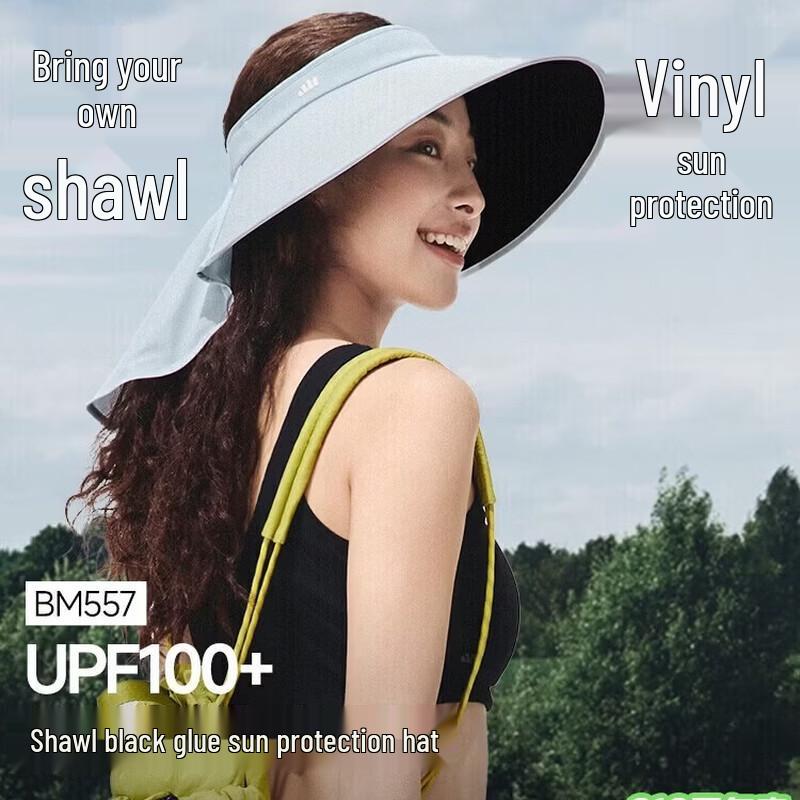 Beneunder Roll-Up Full-Brim Black Glue Sun Hat