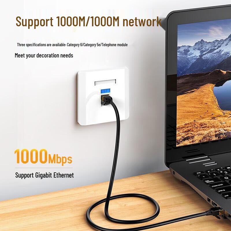 UGREEN Cat6 RJ45 & RJ11 Network Information Module