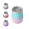 BOTTLE BOTTLE with Vacuum Keeps Drinks Hot or Stainless Perfect for Coffee or Gradient Tumbler, 360ml, Lid, Insulated, Cold, Steel, Beer, Gift,