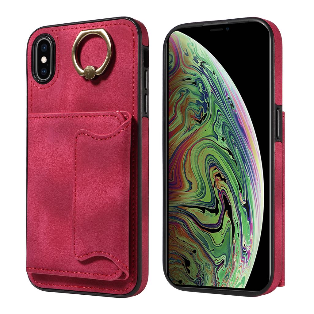 Uchwyt pierścieniowy na karty, gniazda, etui na telefon iPhone X, iPhone XS, iPhone XR, iPhone XS Max