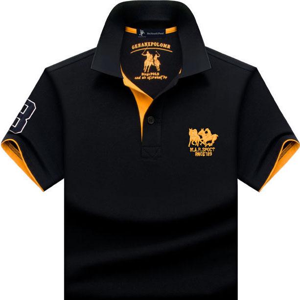 Erkek Yazlık Üst Düzey Polo Yaka Tişört: Kısa Kollu, Devrik Yaka, Bol Kesim, Büyük Beden, Trend Moda.