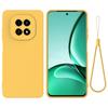 For Realme C63 5G/V60 5G Case Liquid Silicone Anti-Scratch Phone Cover with Hand Strap