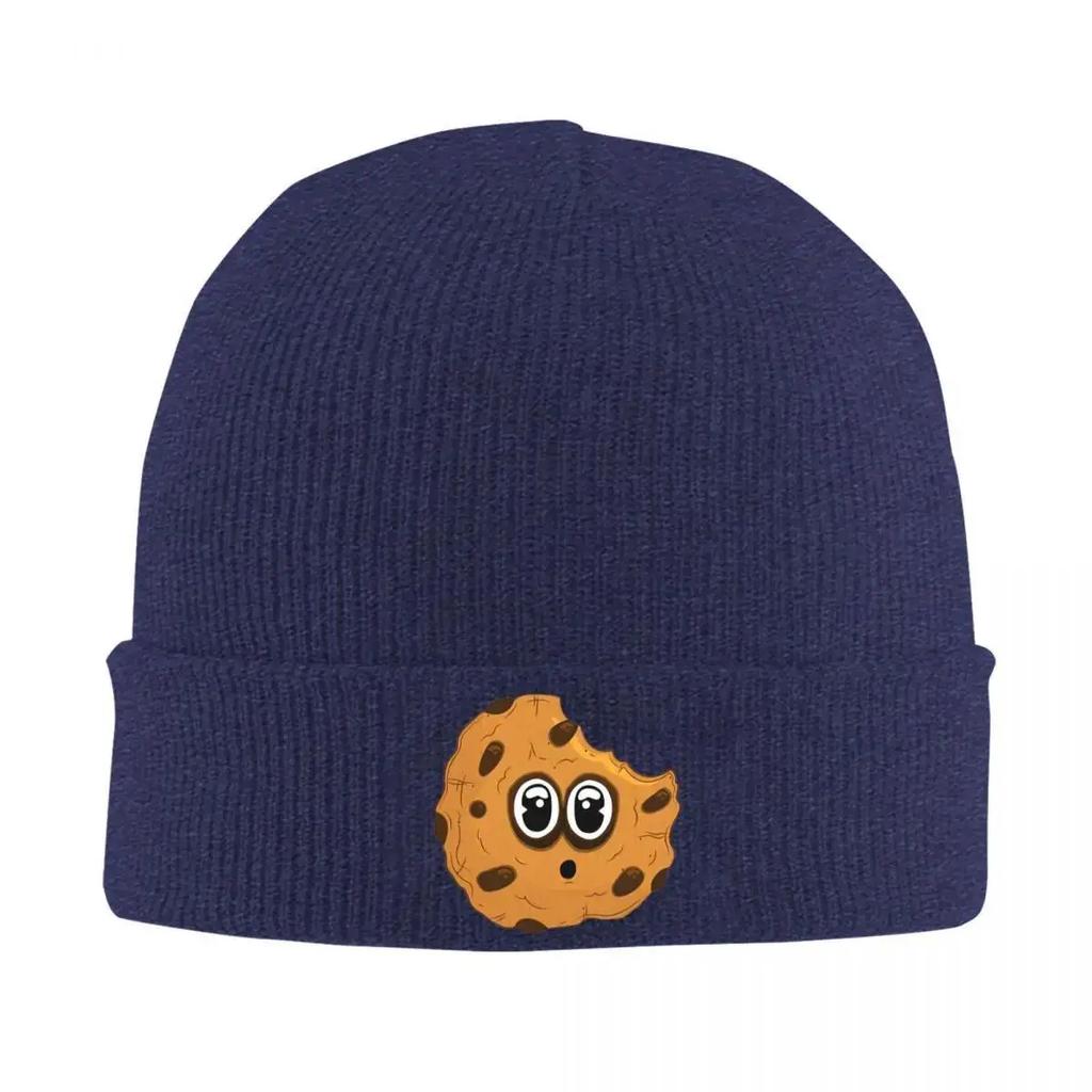 New Cartoon Cookie  Knitted Hat Beanies Winter Hats Warm Street Cap Unisex Women