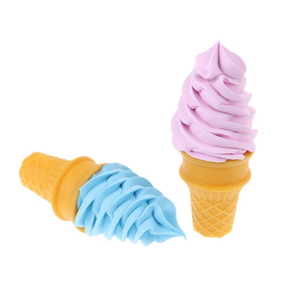 Realistic Simulation Ice Cream Crispy Artificial Food Model Ice Cream Model  Baking Decorations